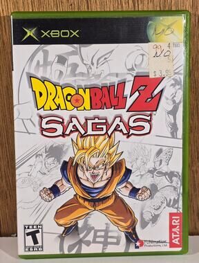 Original Xbox Dragon Ball Z Sagas CIB Complete